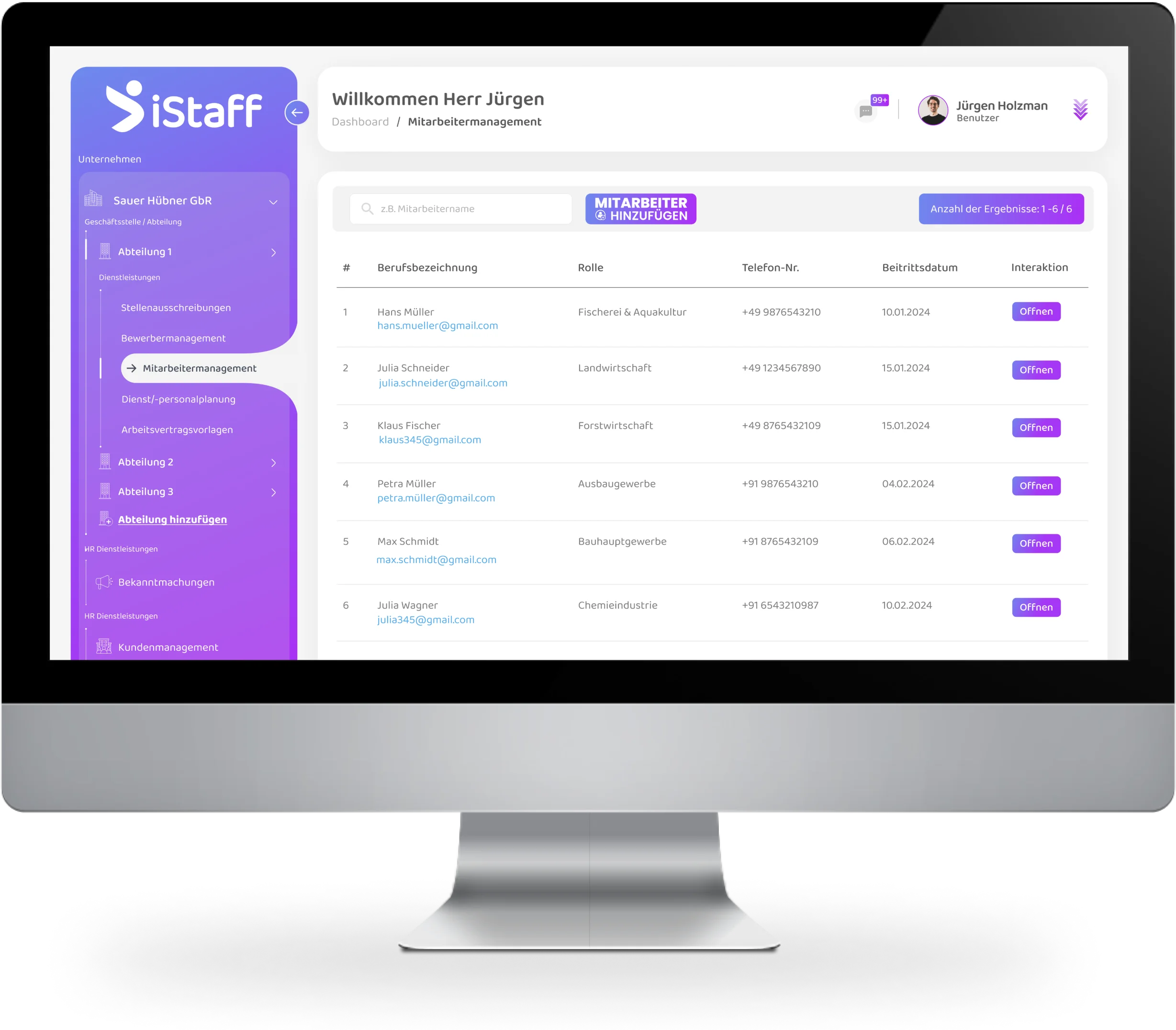 Mitarbeitermanagement