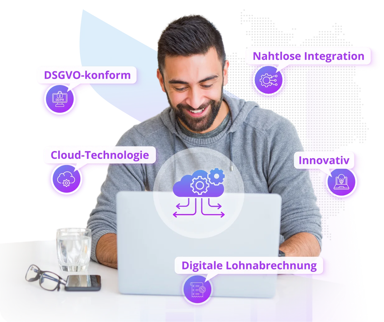 Cloud-basierte Lohnbuchhaltung