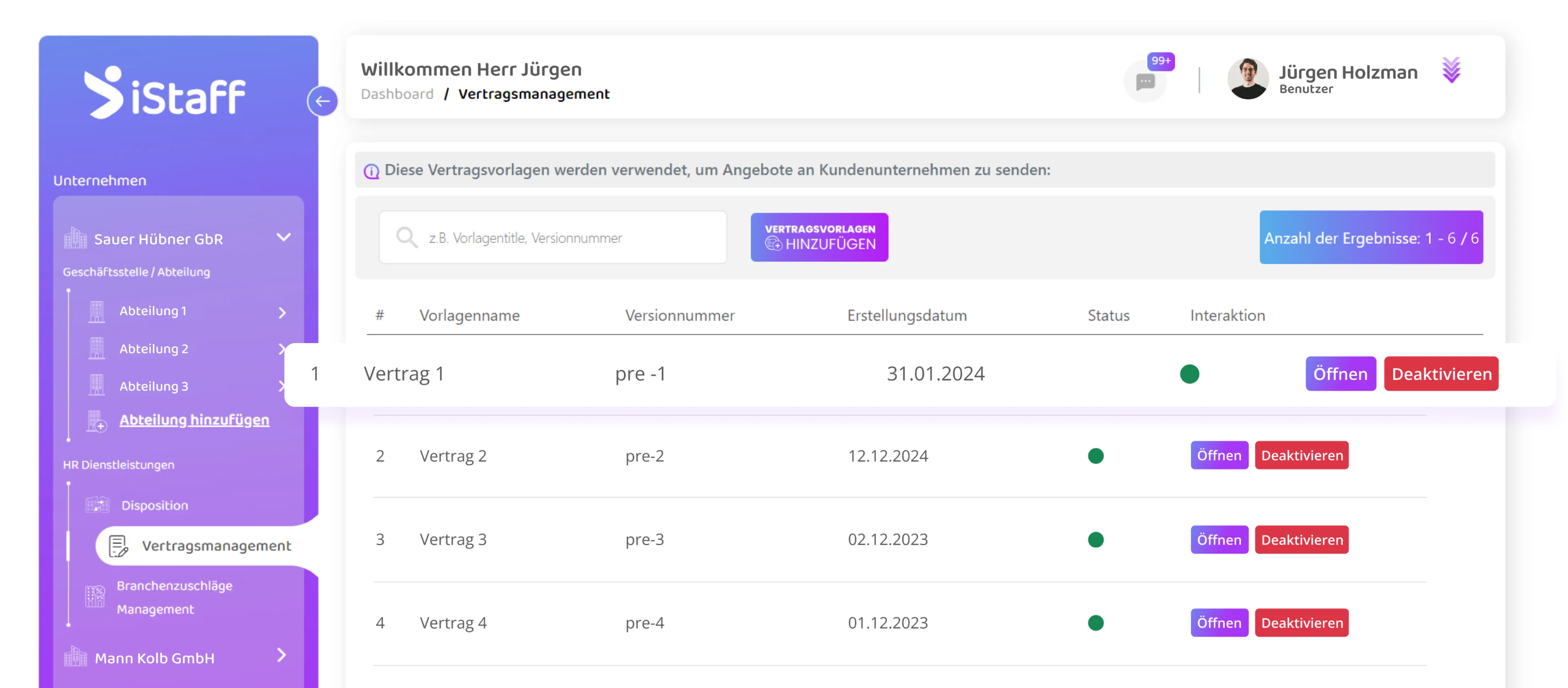 Vertragsmanagement